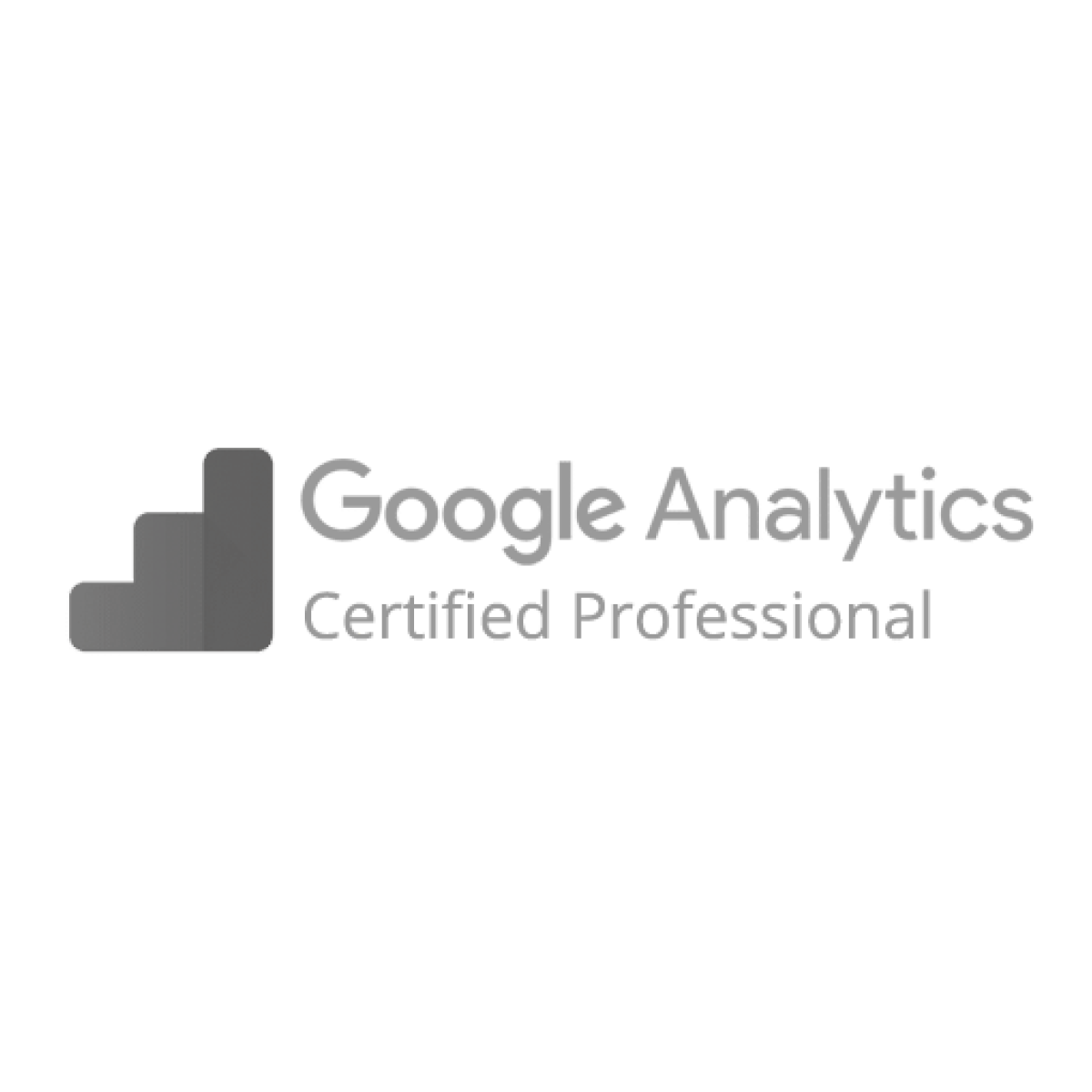 Google Analytics-grijs